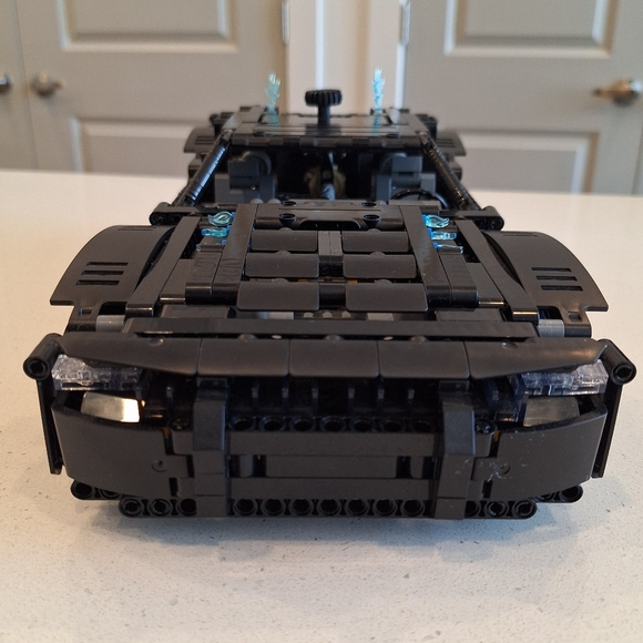 LEGO Batman Prebuilt Car, with Lights, Moving Engine, Flames, and Wheels - Picture 6 of 6